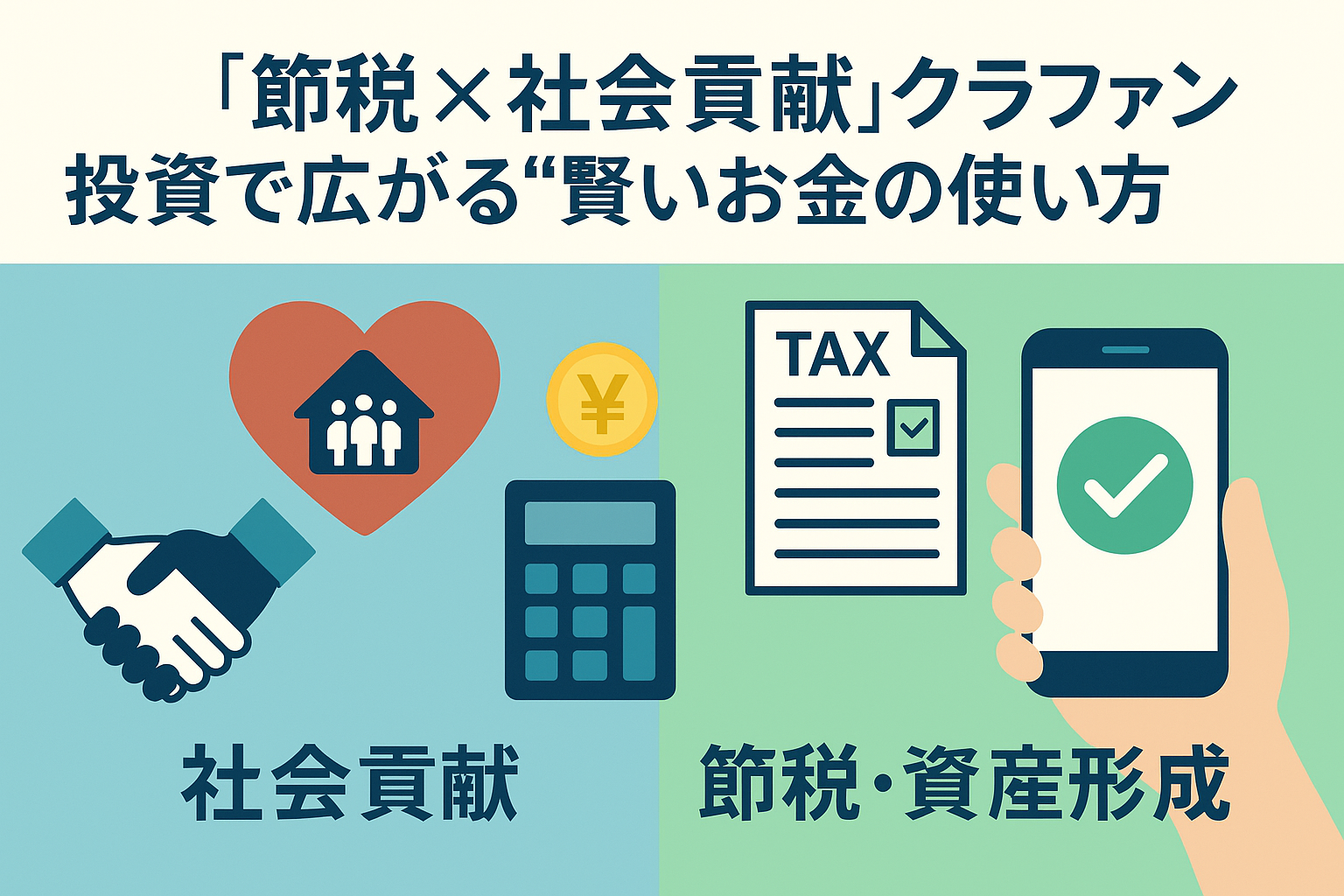 「節税 × 社会貢献」クラファン投資で広がる“賢いお金の使い方”