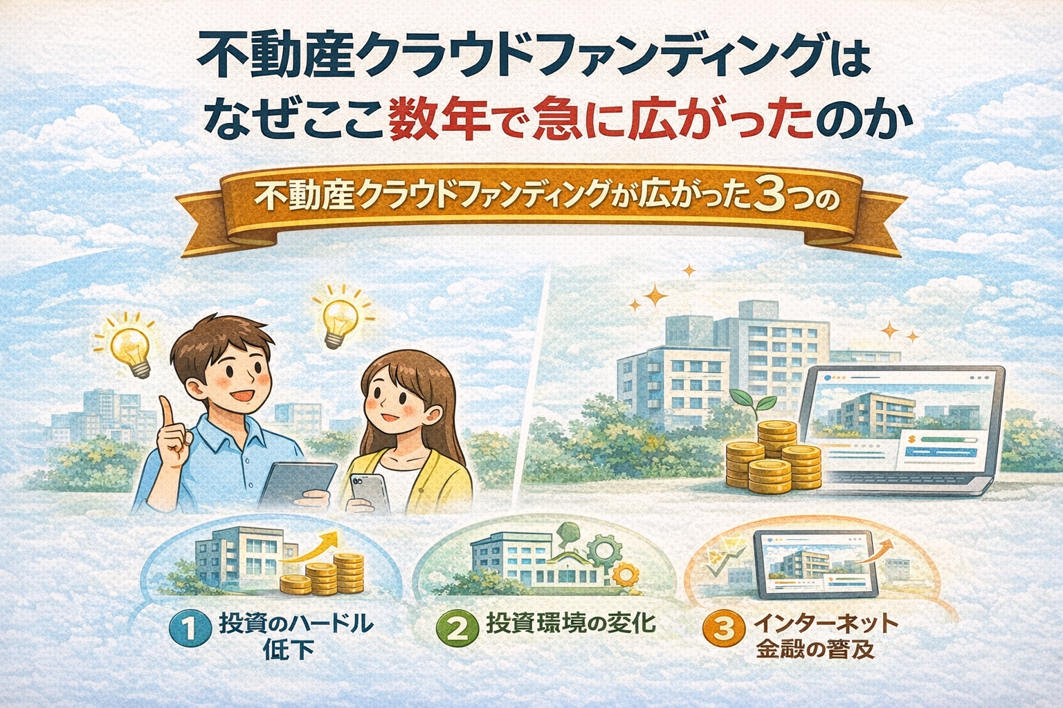 不動産クラウドファンディングは